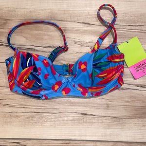 Tabitha Brown Bikini Swim Top Size XXS (00)